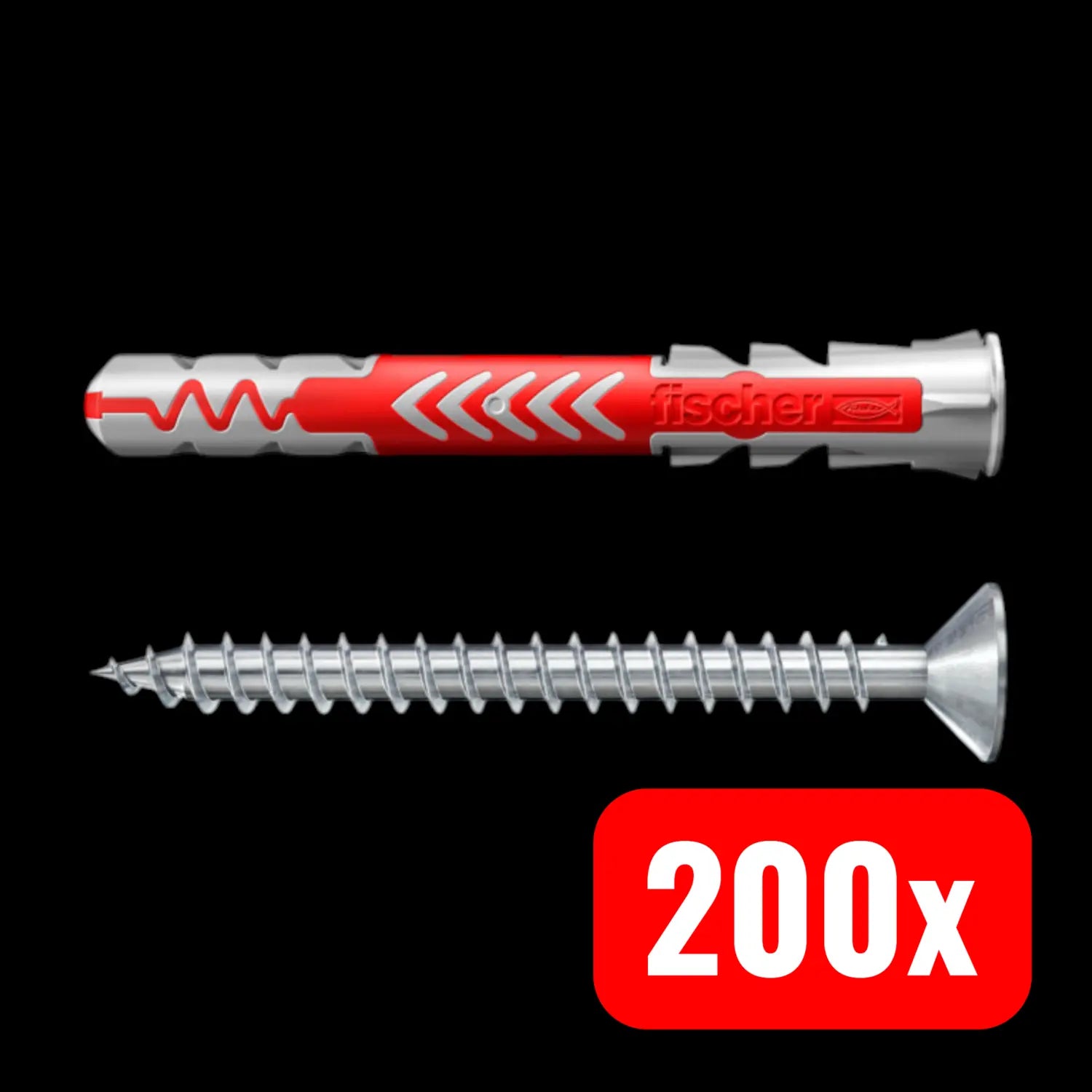 B-Ware Fischer Dübel Duo Power 6x50 S Ld Befestigung Steckdübel Langdübel 200 Stück
