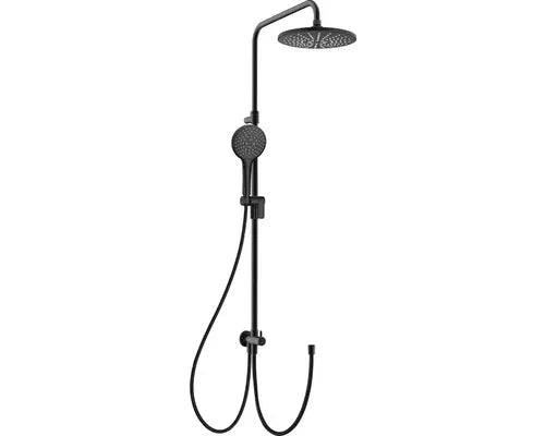 B-Ware Avital Duschsystem Duschset Regendusche Brausegarnitur Schwarz Matt Umsteller
