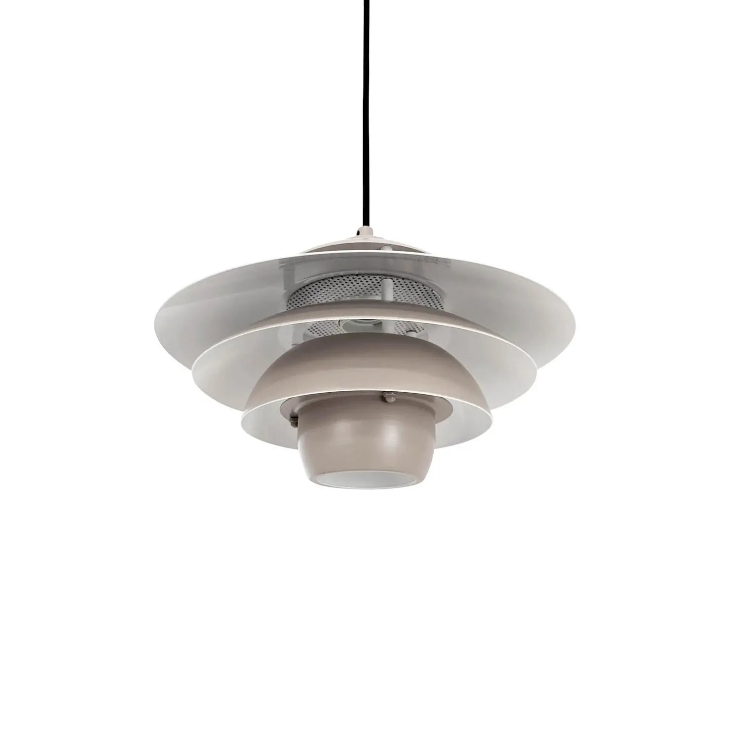B-Ware Dyberg Larsen Hängelampe Pendelleuchte Ejka Mini Deckenlampe ø30cm Metall Beige