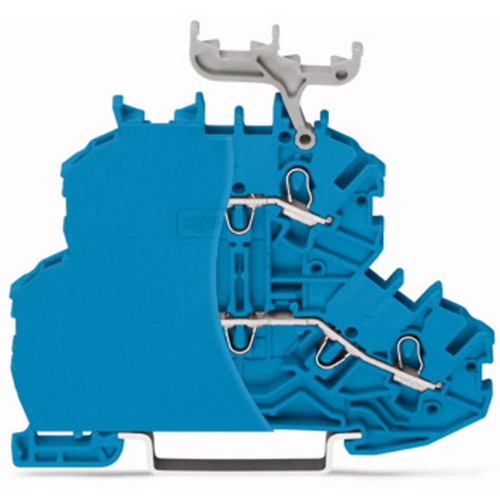 B-Ware Wago 2000 2204/099 000 Doppelstock Durchgangsklemme 4.20 Mm Zugfeder Klemme