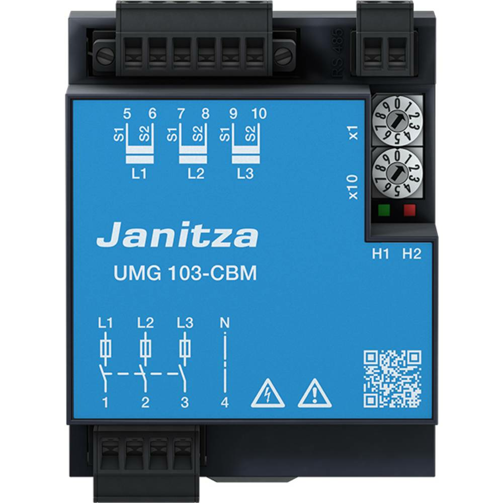 B-Ware Janitza Umg103 Cbm Universalmessgerät Umg 103 Cbm Für Die Hutschiene
