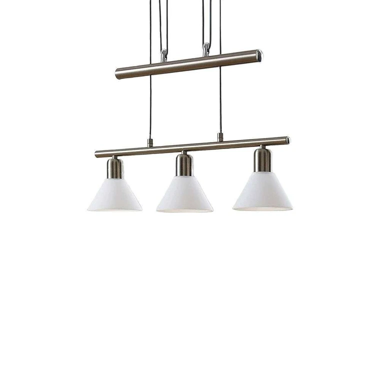 B-Ware Lindby Pendelleuchte Delira Pendelleuchte Lampe Leuchte 3 Flammig E14 Led G773