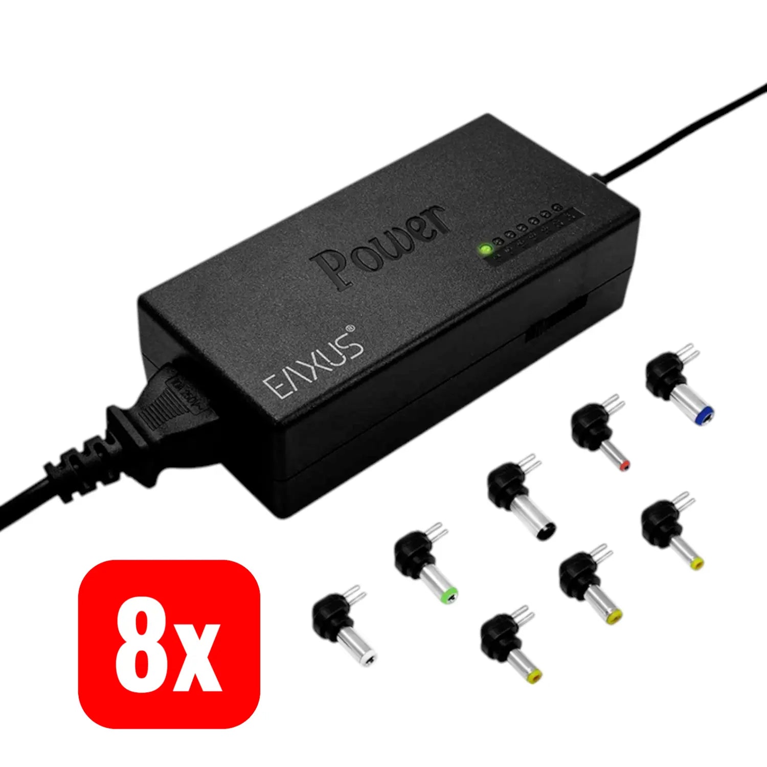 B-Ware Eaxus 4260183015956 Steckernetzteil Netzteil Einstellbar 4500 M A 100 W 8 Sets