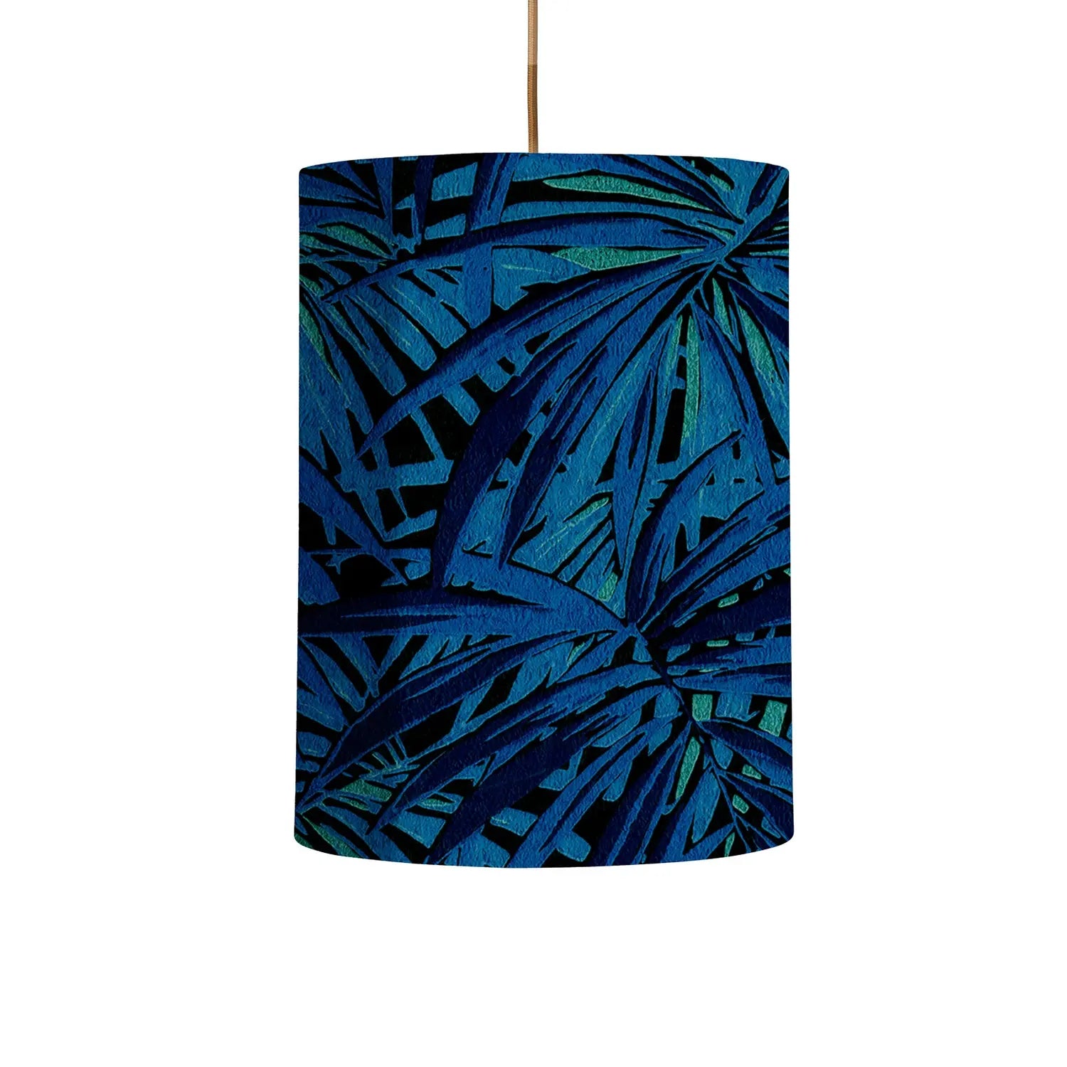 B-Ware Ebb Flow Pendelleuchte Hängelampe Leaves Silber Samt 40cm Siehe Text