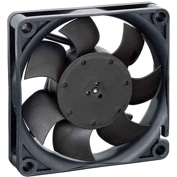 B-Ware Ebm Papst 712 F/2 L 005 Axiallüfter 12 V 26 M³/H (L X B X H) 15 X 70 X 70 Mm