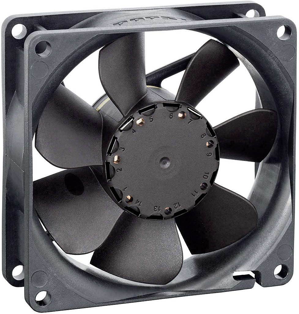 B-Ware Axiallüfter Gehäuselüfter 24 V 30 M³/H 80 X 80 X 25.4 Mm
