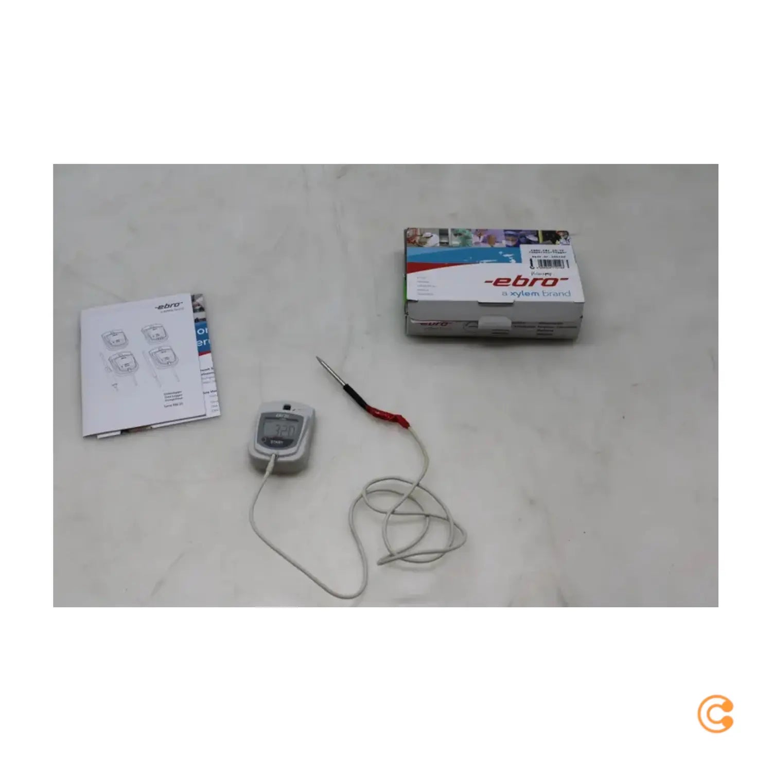 C-Ware Ebro 1601 0010 Z Ebi 20 Tf Temperatur Datenlogger Messgerät Siehe Text/Foto