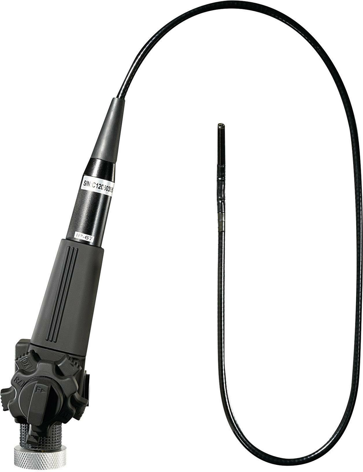 B-Ware Voltcraft Endoskop Sonde Sonden ø 7.5 Mm Wasserdicht Led Beleuchtung Schwenkfkt.