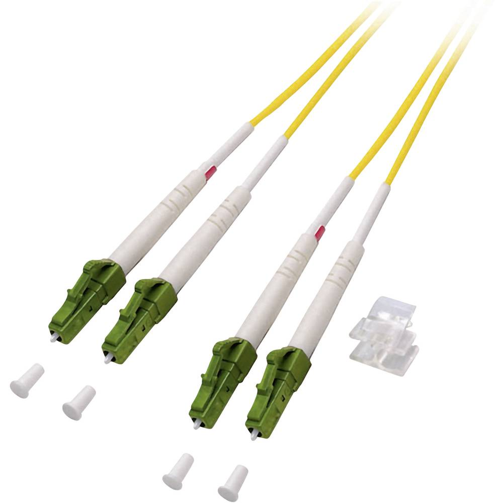 B-Ware Efb Du Jump Lc Apc Lc Apc 15 M 9/125 Os1/Os2 Patchkabel Glasfaserkabel 2 Stück