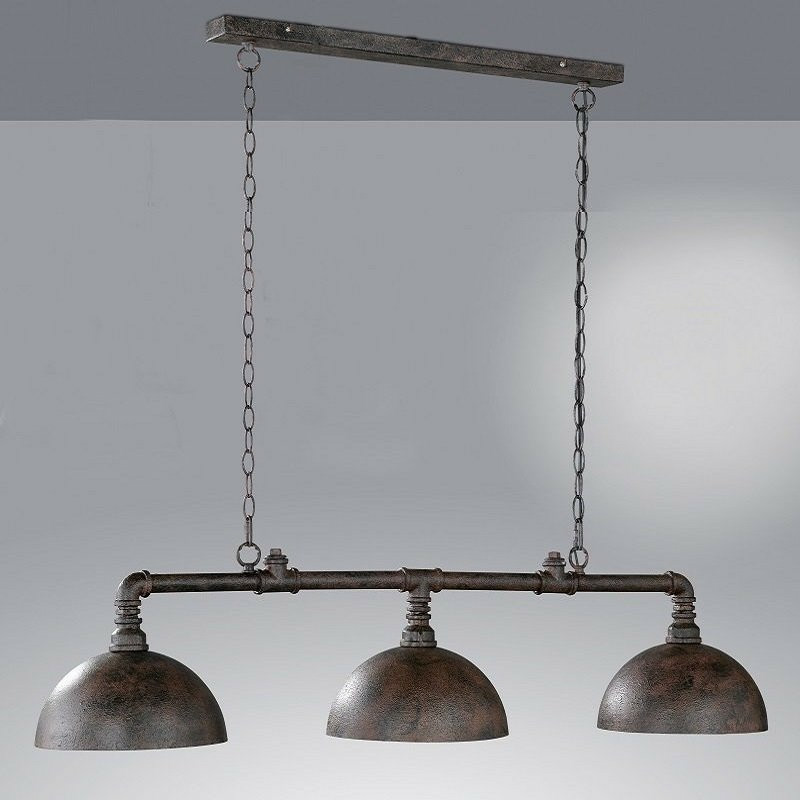 B-Ware Fischer & Honsel Effektive Hängeleuchte Leitung 3 Flg. Hängeleuchte Lampe Leucht