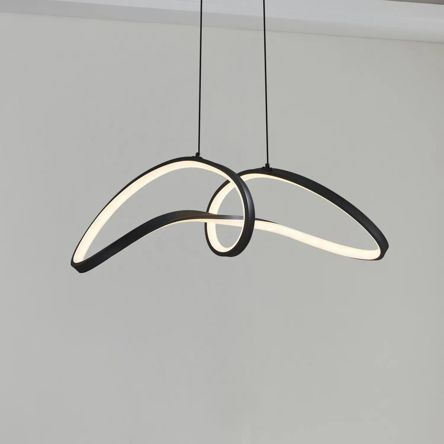 B-Ware Eglo Led Hängeleuchte Pendelleuchte Calarossa Z Schwarz Alu Lampe Licht