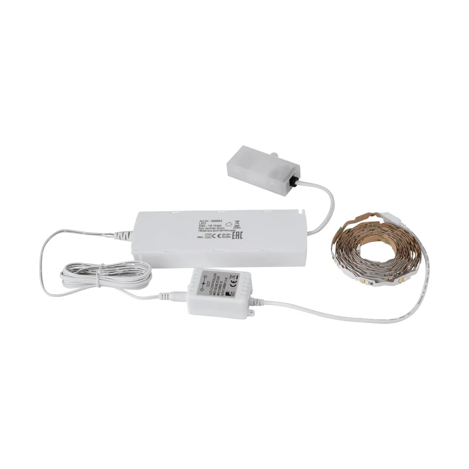 B-Ware Eglo Connect Band Led Strip Stripe Z Weiß Smart Home Bluetooth Cct Starterset