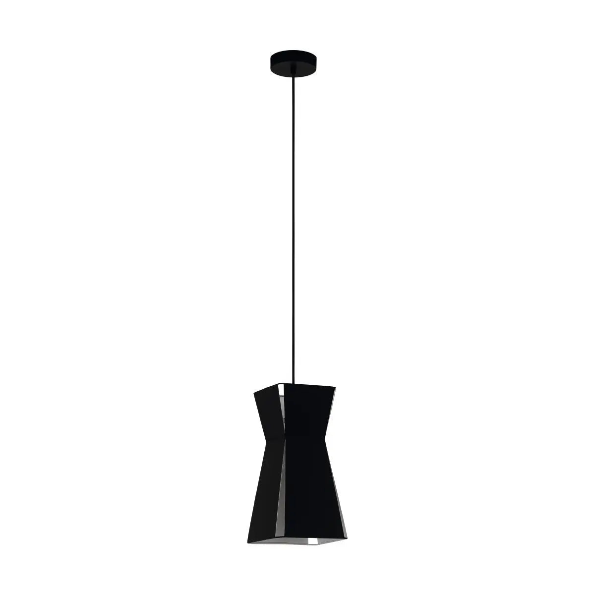 B-Ware Eglo Hängeleuchte Pendellampe Valecrosia Schwarz Innenbeleuchtung 18x18cm