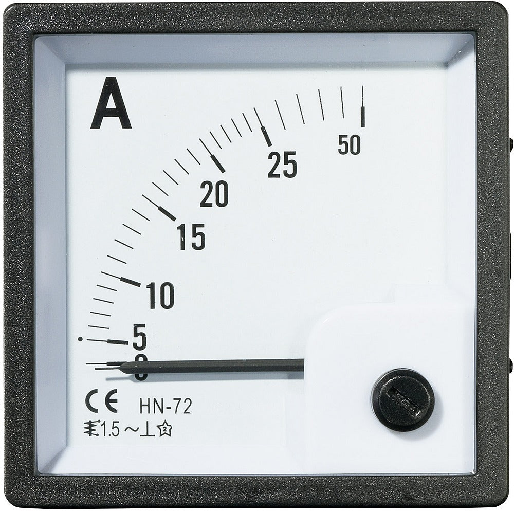 B-Ware Voltcraft Am 72 X72/25 A 0 A Bis 25 A 7 Mm X 72mm Analog 9 Stück
