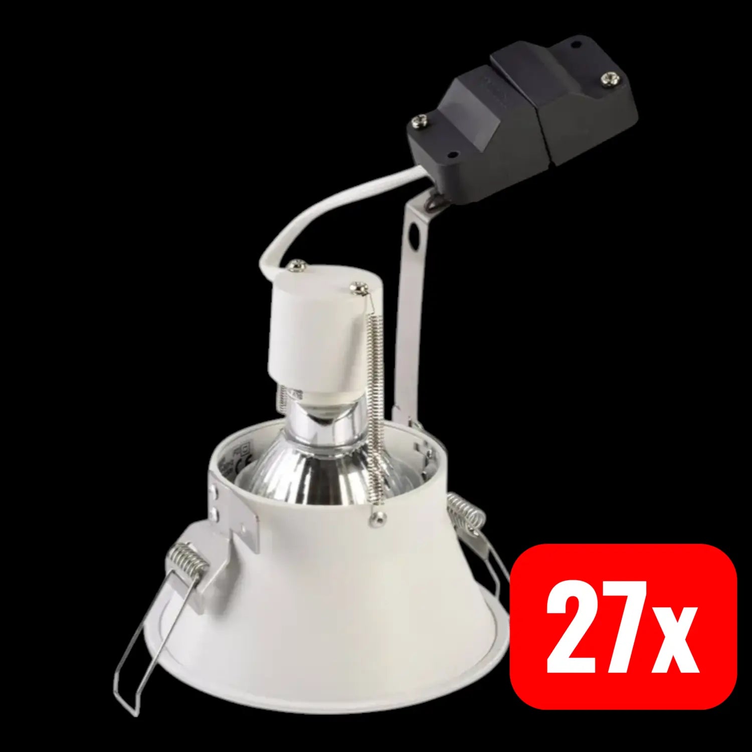B-Ware Slv Horn O Einbauleuchte Deckenspot Lampe 50 W Ws Beleuchtung Innenraum 27 Stück