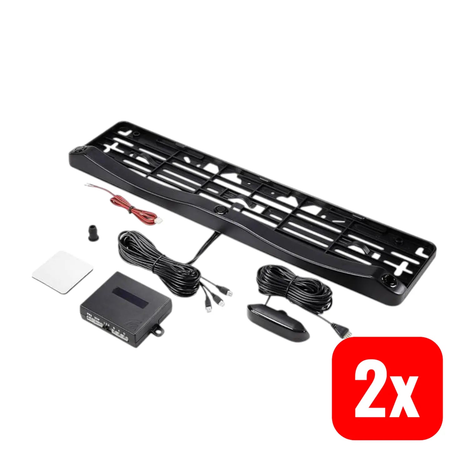 B-Ware Renkforce Kabelgebundene Einparkhilfe Sensor Rückfahrwarner Parksystem 2 Stück