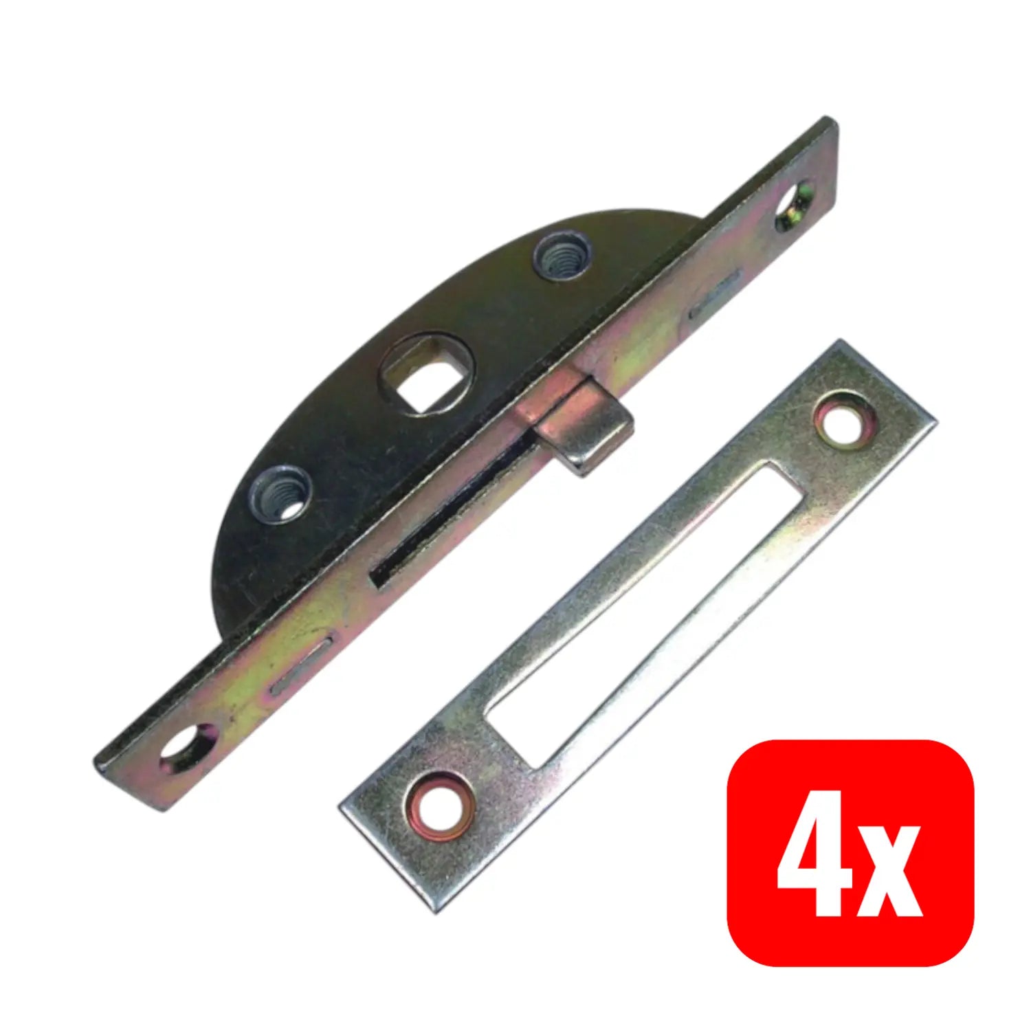 B-Ware Gsg Einreiberschlösschen Fenster 13mm Dorn Hell Verzinkt 4kant 7mm 4 Stück