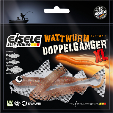 Eisele Meresköder Wattwurm Doppelgänger XL (Motoroil UV)
