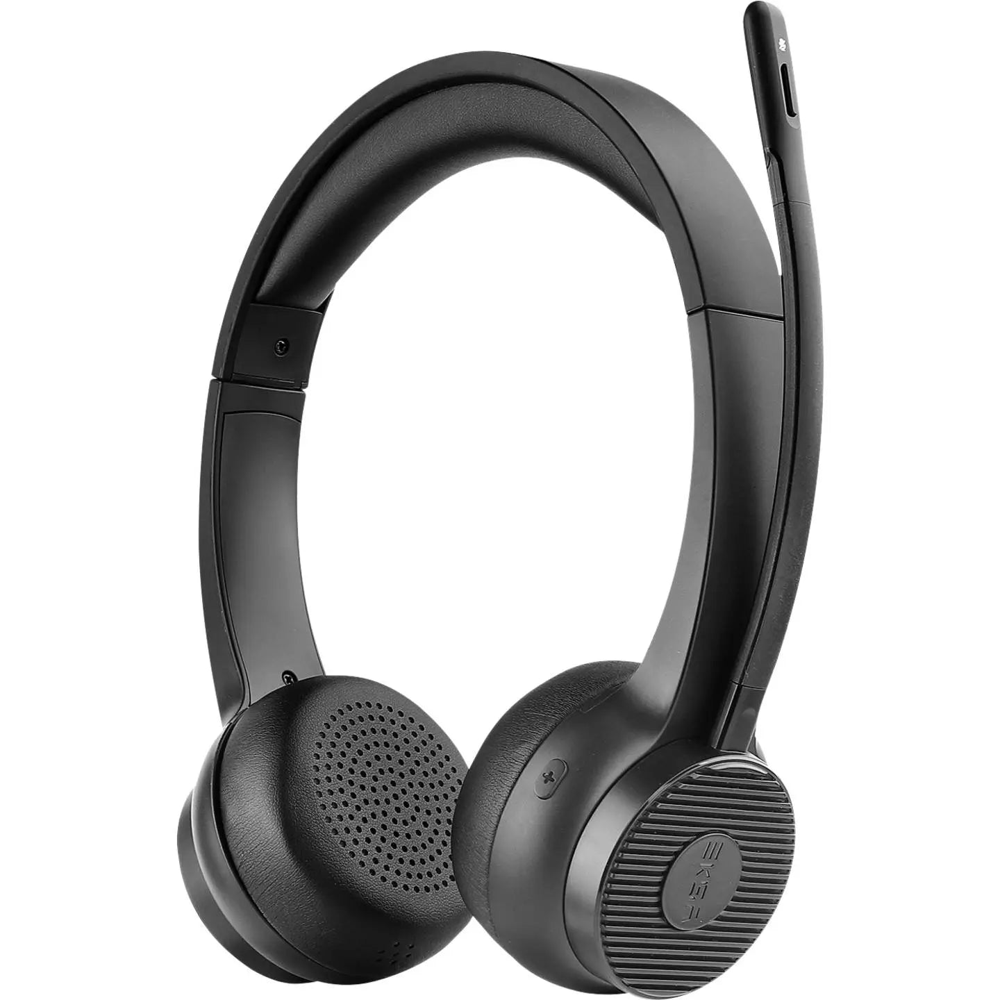 B-Ware Eksa H16 Mono Pc Headset Kopfhörer Computer Headset Mit Lautstärkeregler