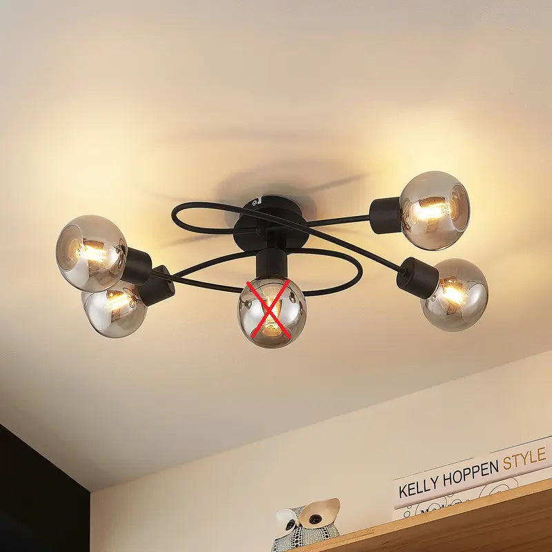 B-Ware Lindby Deckenlampe Elaina Hängelampe Lampe Deckenlicht E14 5 Flg Siehe Text/Foto