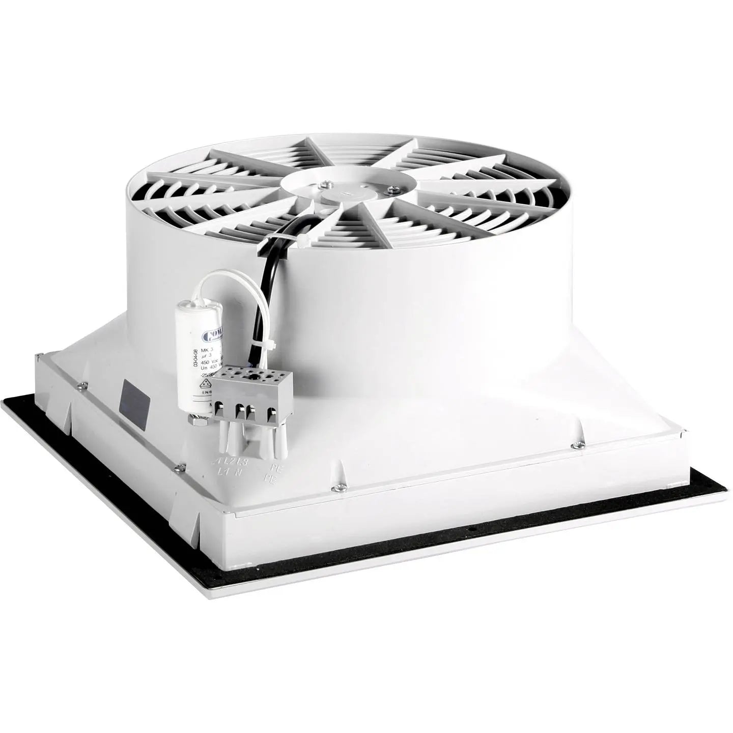 B-Ware Elmeko Filterlüfter Ventilator Lv 700 230 V Ac Lichtgrau Schaltschranklüfter