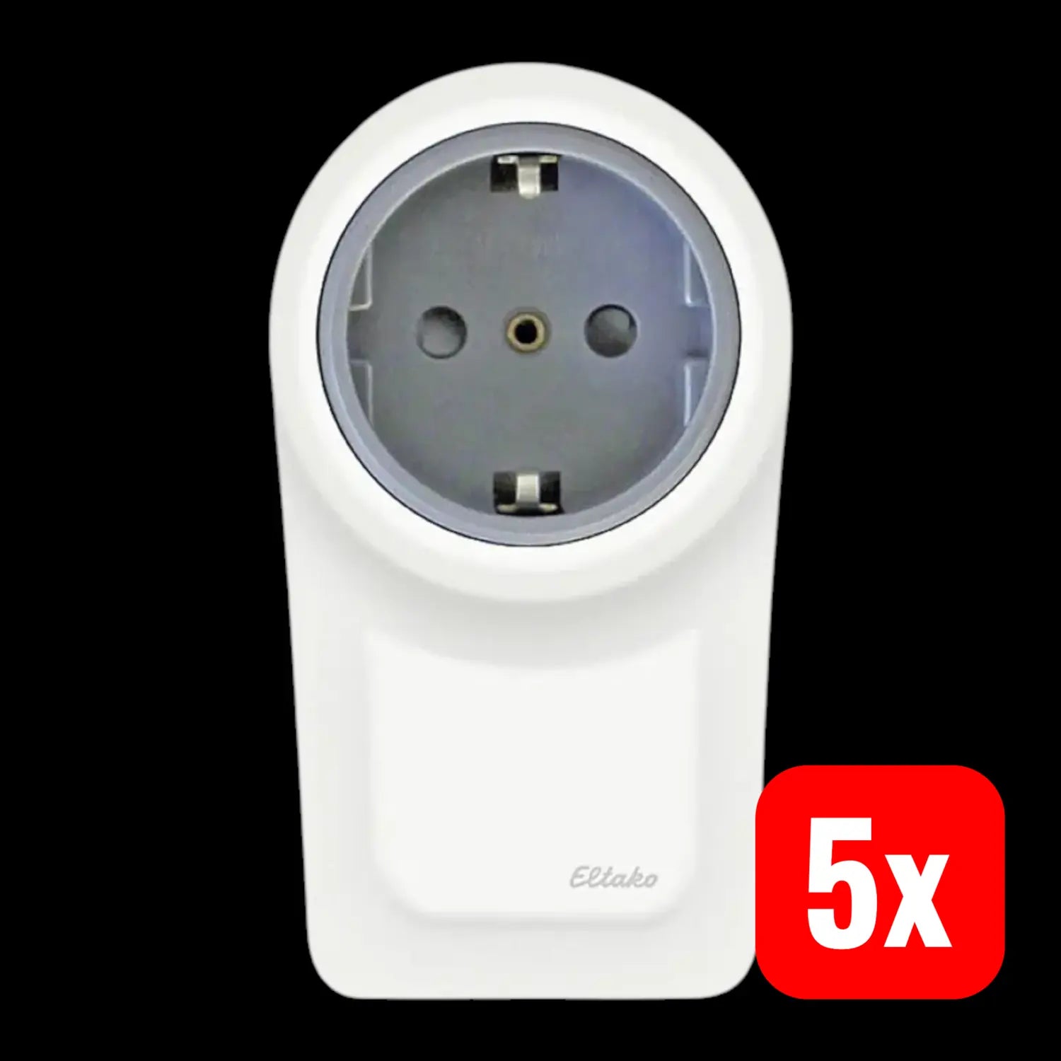 B-Ware Eltako Lichtmodul Funksteckdose Zwischenstecker Smart Home Reinweiß 5 Stück