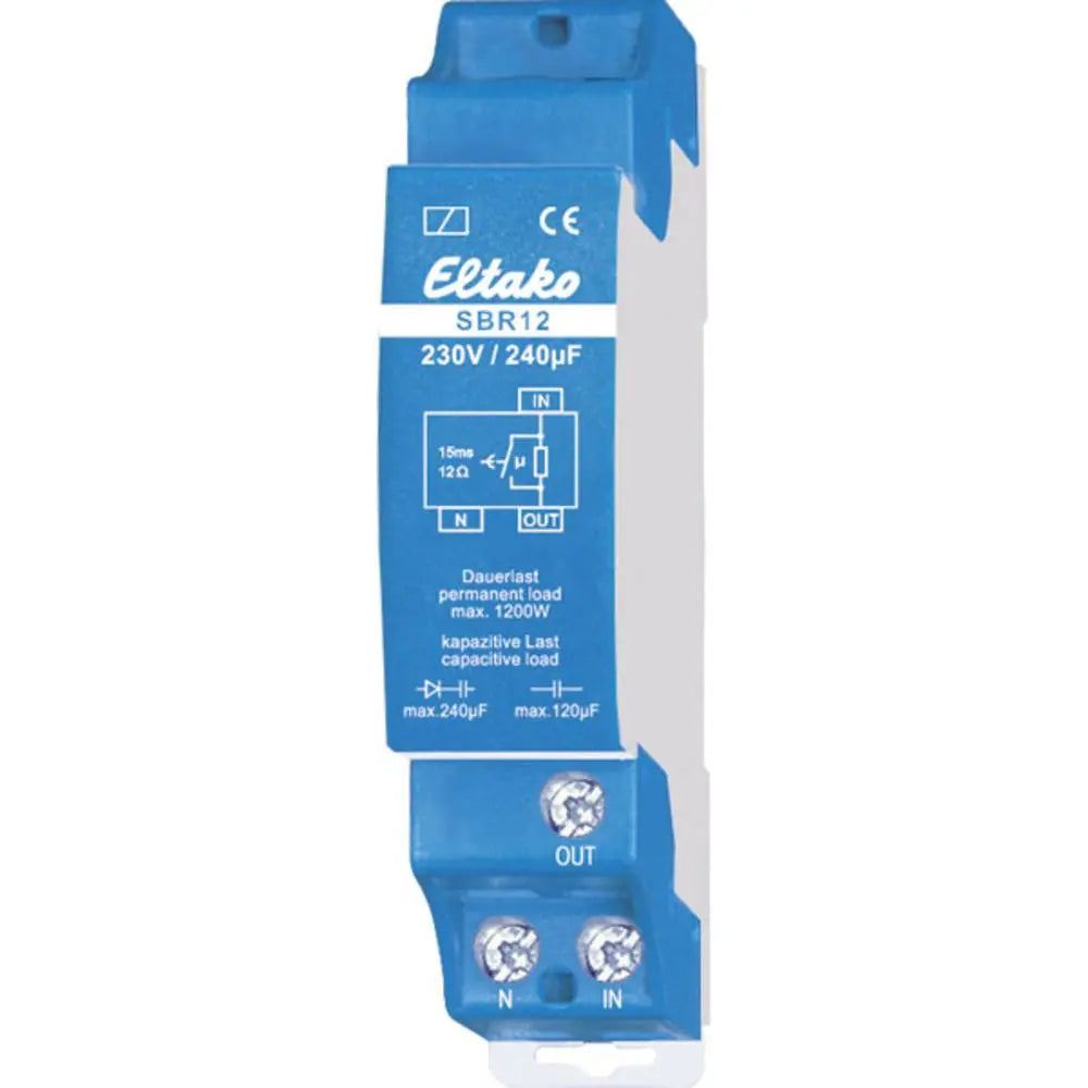 B-Ware Eltako Sbr12 230 V/240µf Strombegrenzungsrelais Relais Strombegrenzer 230 V 240µf