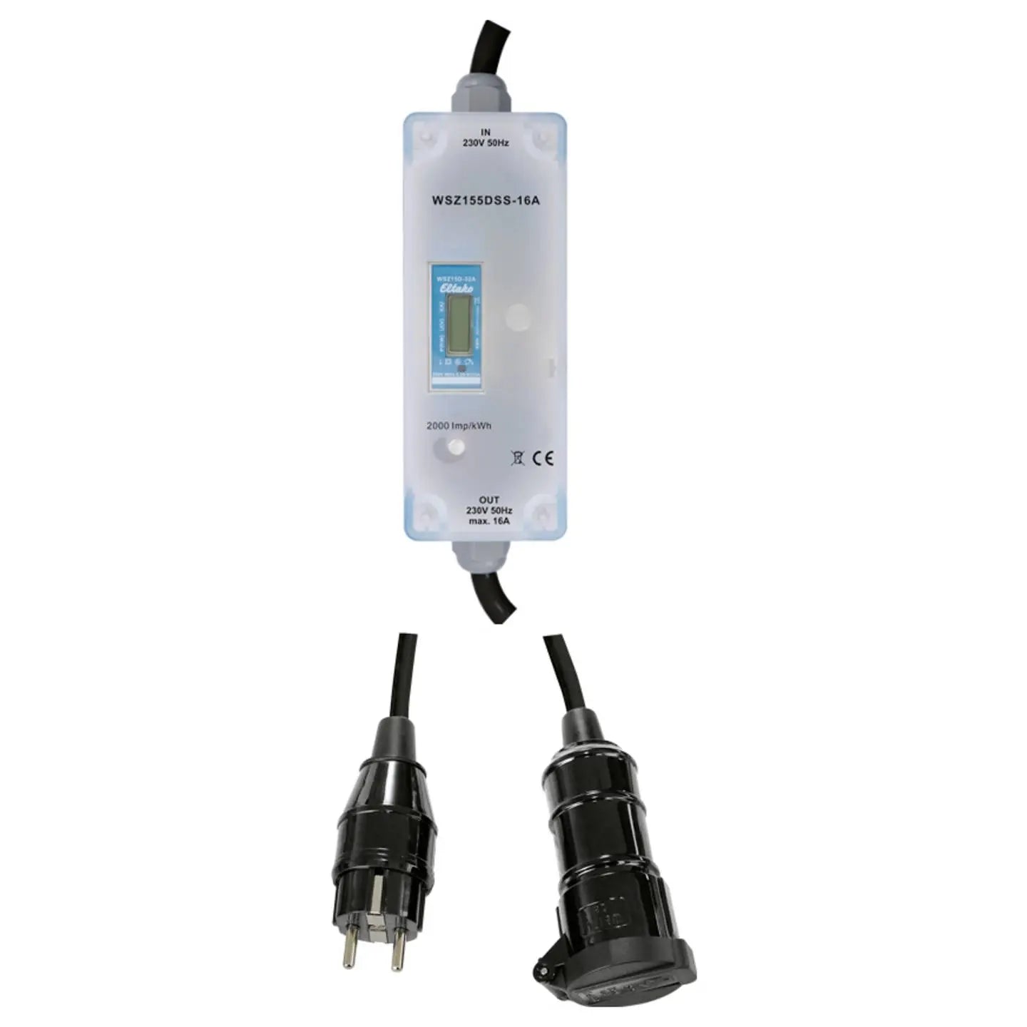 B-Ware Eltako Wechselstromzähler Stromzähler Wsz155 Dss16 A Mid Digital Geeicht Mobil