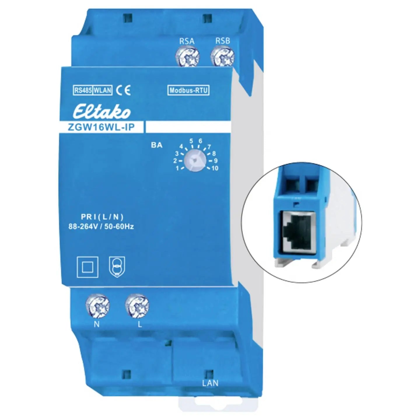B-Ware Eltako Gateway Schnittstelle Stromzähler Zähler Modbus Mqtt Wlan Lan Ip Gerät