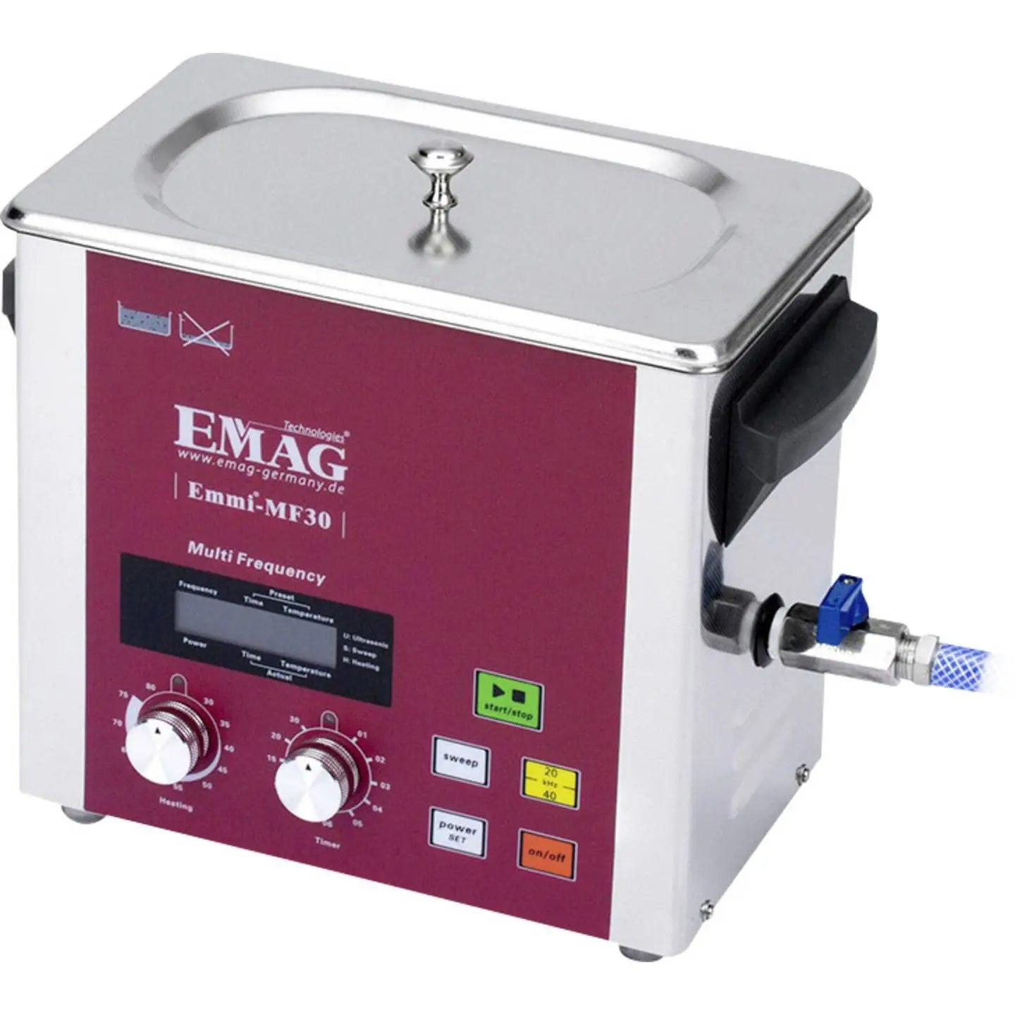 B-Ware Emag Ultraschallreiniger Reinigungsgerät Haushalt Werkstatt Universal 3l Heizung