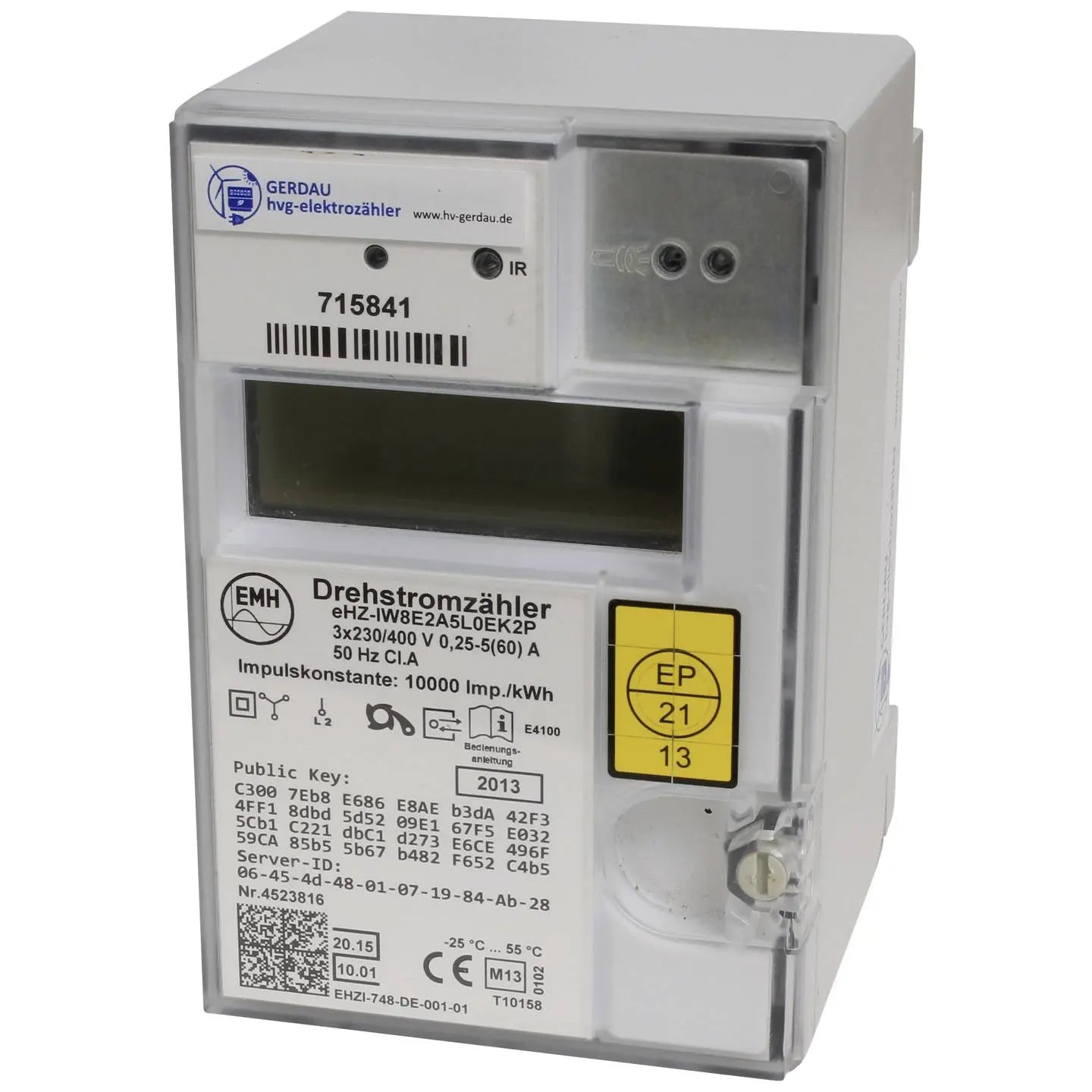 B-Ware Counttec Drehstromzähler Refurbished Gut Digital 1 St Stromzähler Zähler Strom