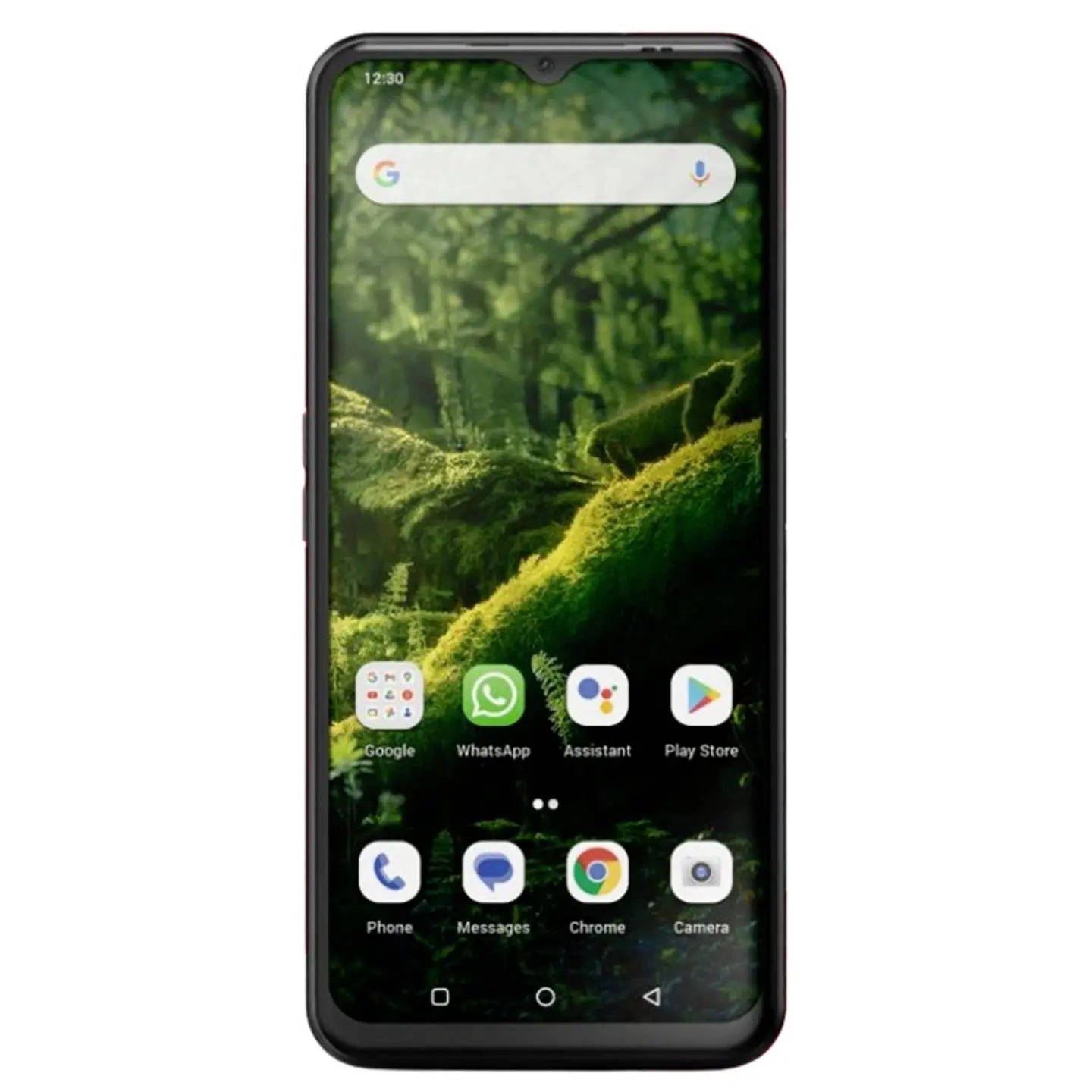 B-Ware Emporia Smartphone Handy Me6 Mobiltelefon 5 G Android 13 Schwarz Fingerabdruck