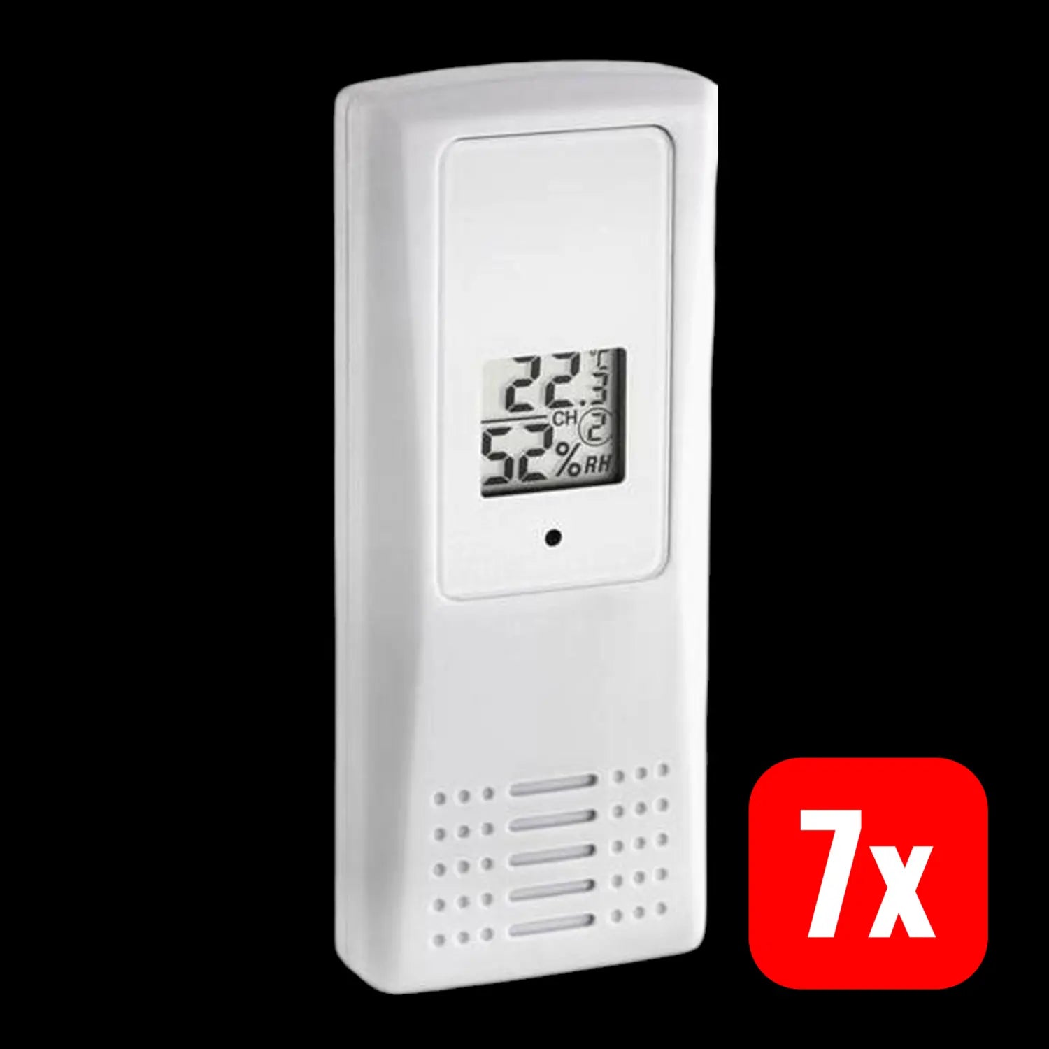 B-Ware Tfa 30.3208.02 Thermo /Hygrosensor Wetterstation Funk Ohne Batterien 7 Stück