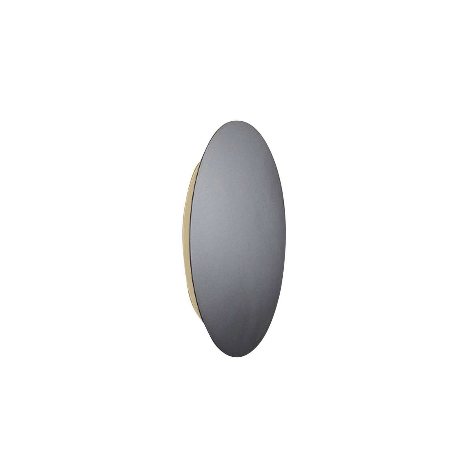 B-Ware Escale Led Wandleuchte Wandlampe Led Anthrazit 18 Cm Dimmbar Aluminium