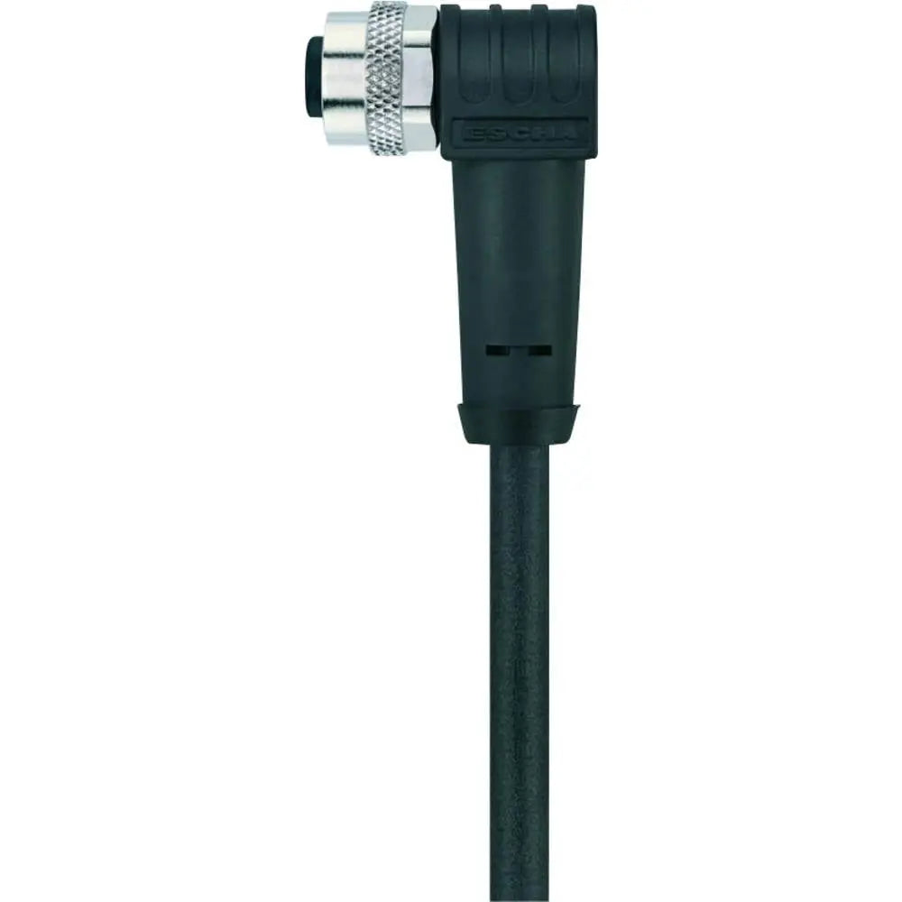 B-Ware Escha Sensorstecker Steckverbinder M12 Buchse Gewinkelt 5m 5 Polig Sensoren