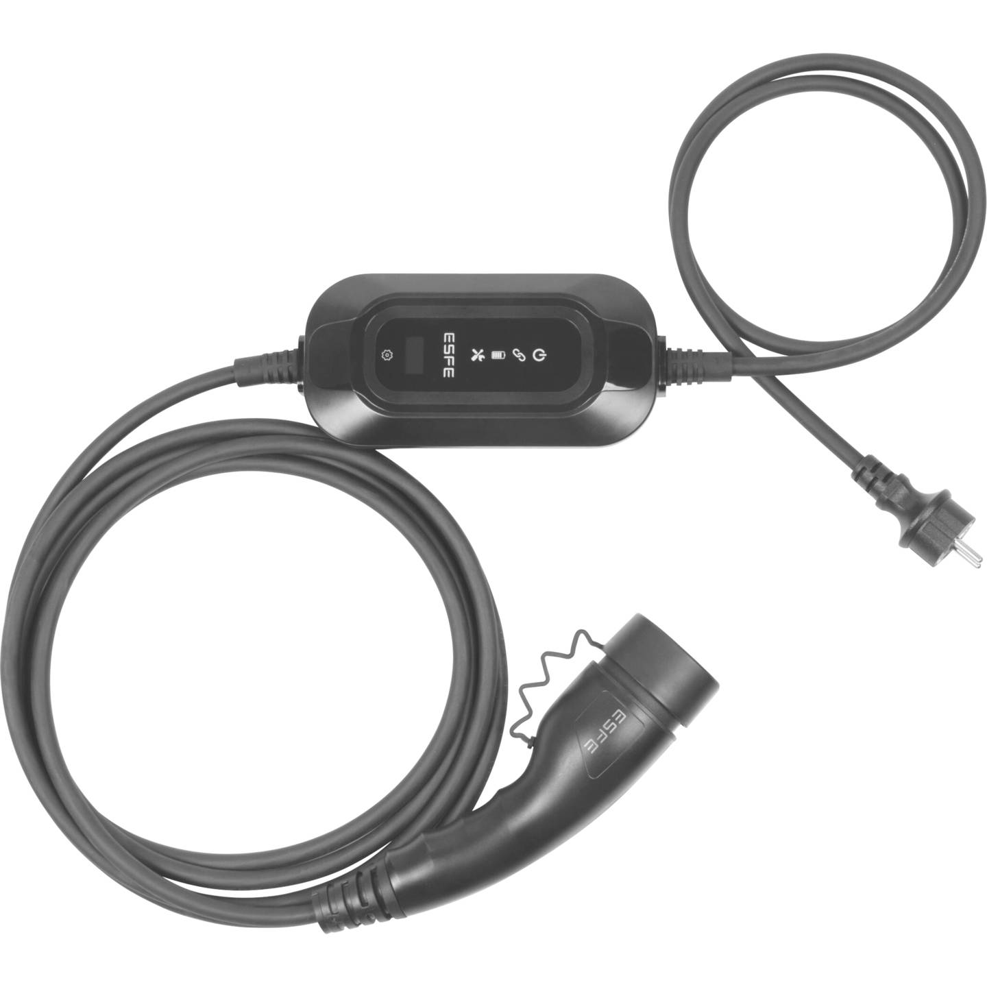 B-Ware Esfe Es16 Am25 Mobile Ladestation Ladegerät Elektroauto Typ 2 16 A 3.7k W 5m Ka658