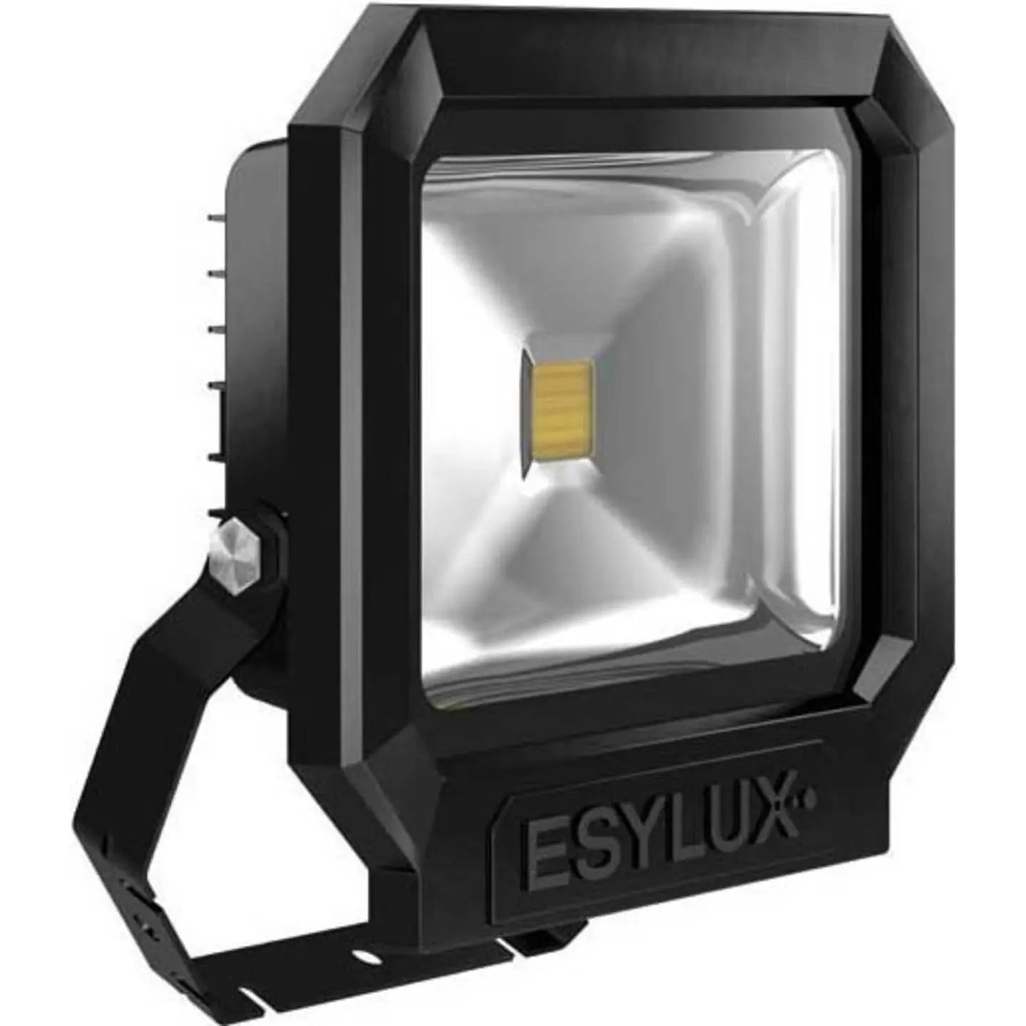 B-Ware Esylux Ofl Sun Led30 W 5 K Sw Strahler Fluter Led Außenstrahler Schwarz 5000 K