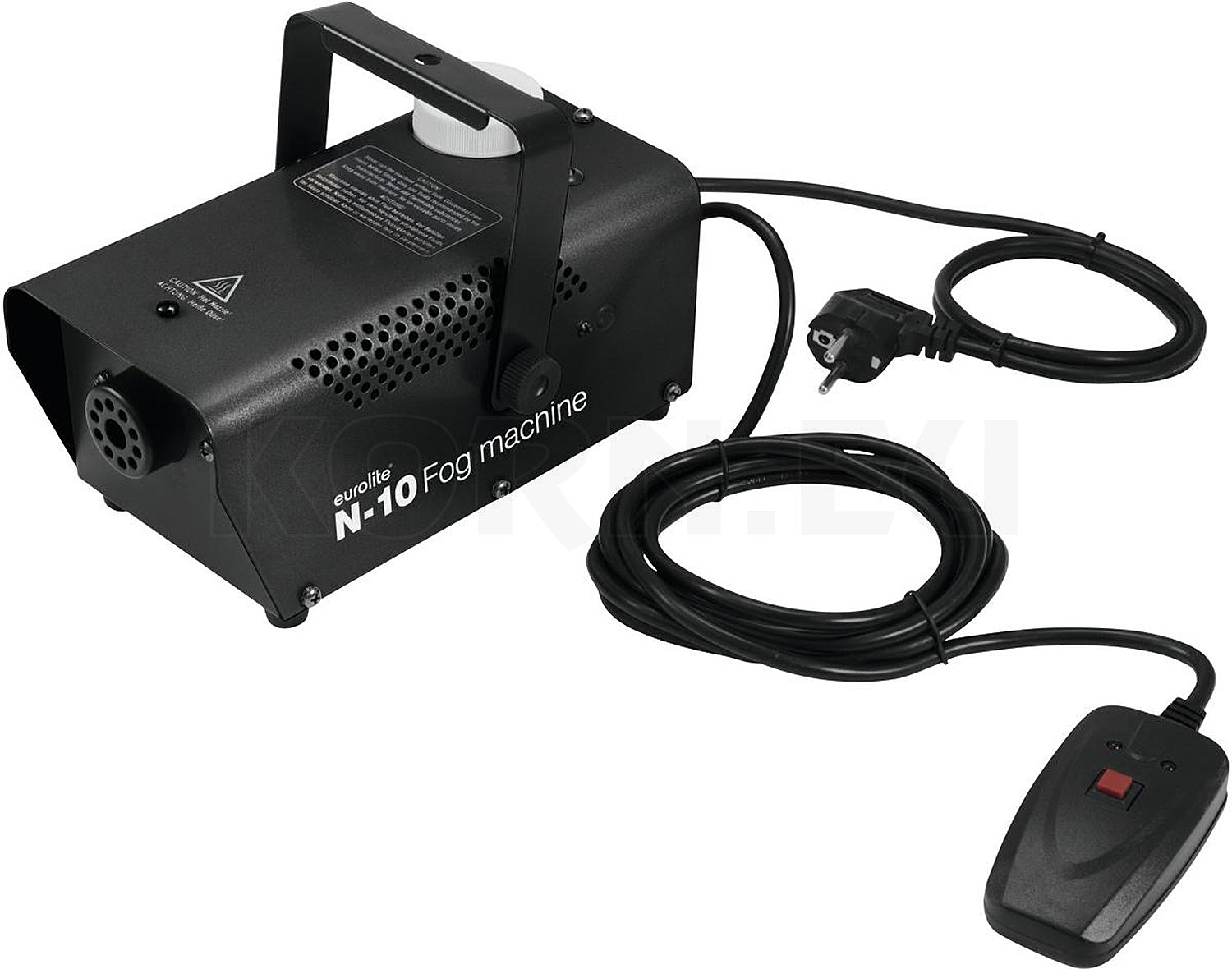 B-Ware Eurolite Kompakte 400 W Nebelmaschine In Schwarz Mit Kabelfernbedienung