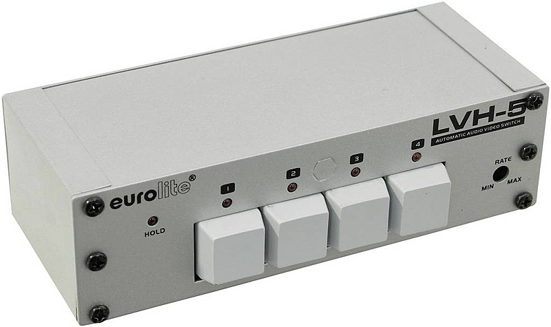 B-Ware Eurolite Lvh 5 Bnc Umschalter Led Anzeige Metallgehäuse Umschalter Switch