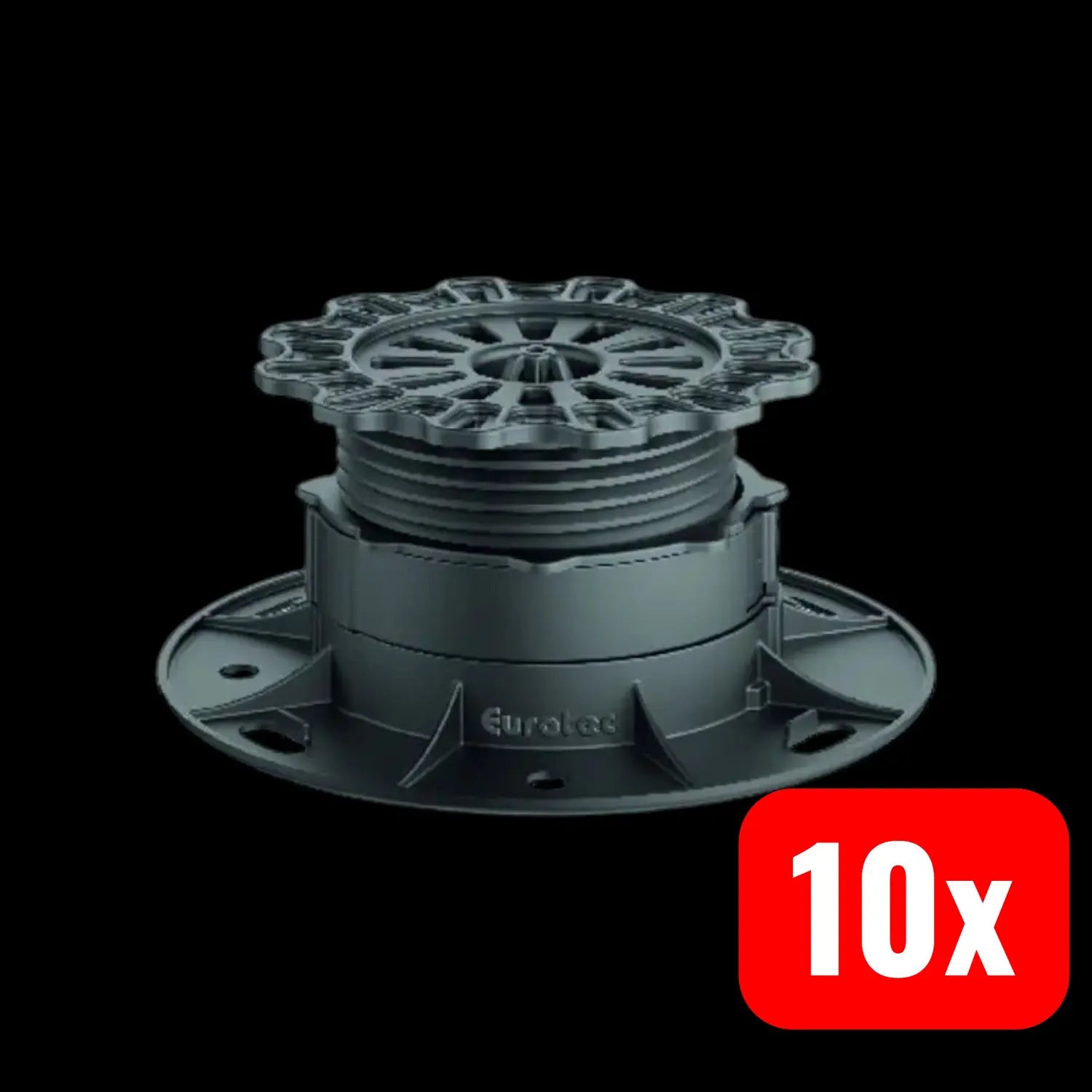 B-Ware Eurotec Verstellfuß Stellfuß Pro M Aufbauhöhe 53 82 Mm Profi Line 10 Stück