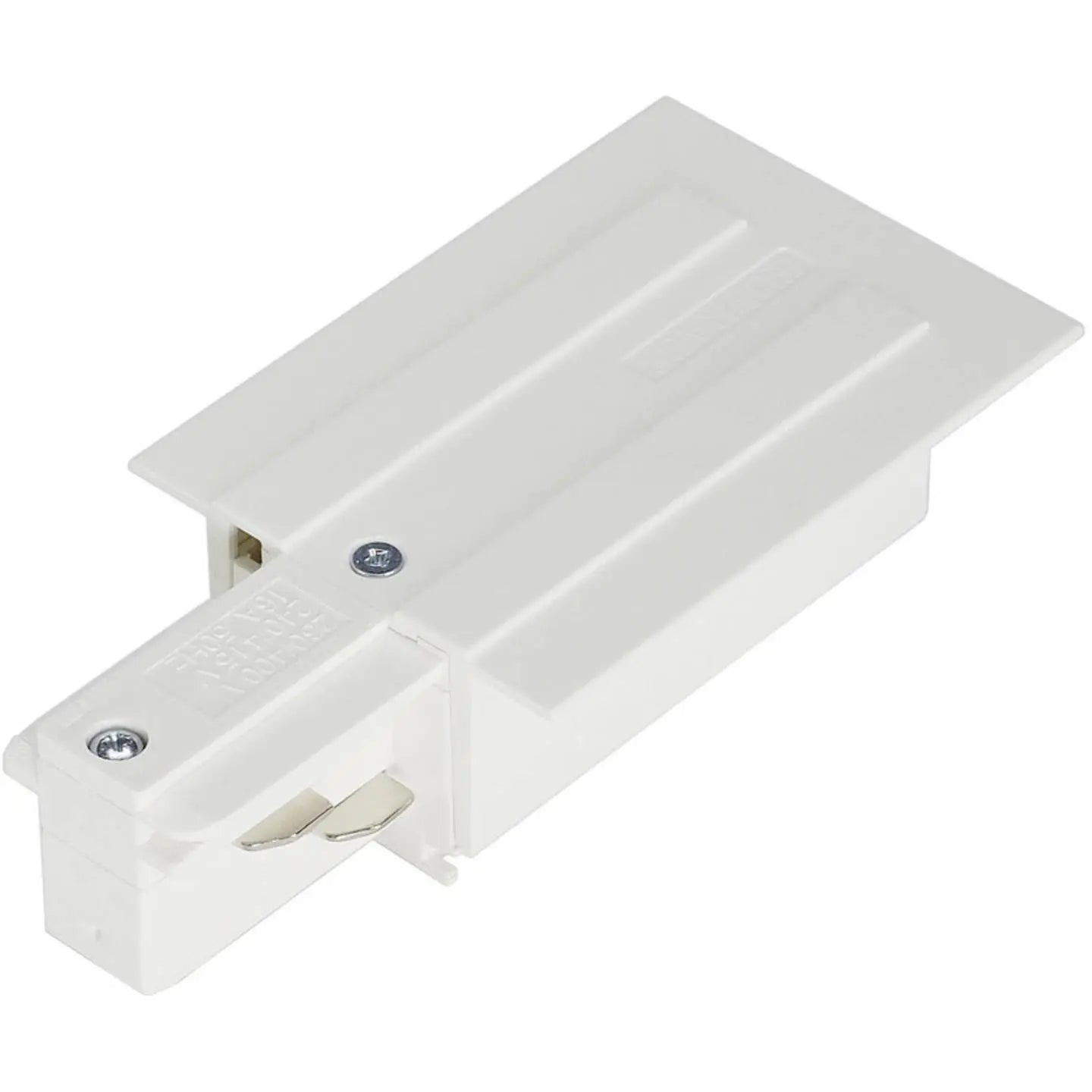 B-Ware Eutrac 3 P Einspeiser Stromschiene Schiene Weiss L Hauptanschluss