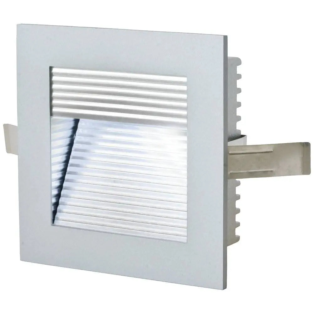 B-Ware Evn Led Wandeinbauleuchte Einbaulampe Aluminium Weiss 6000 K P2140 1,2 W 90 Mm