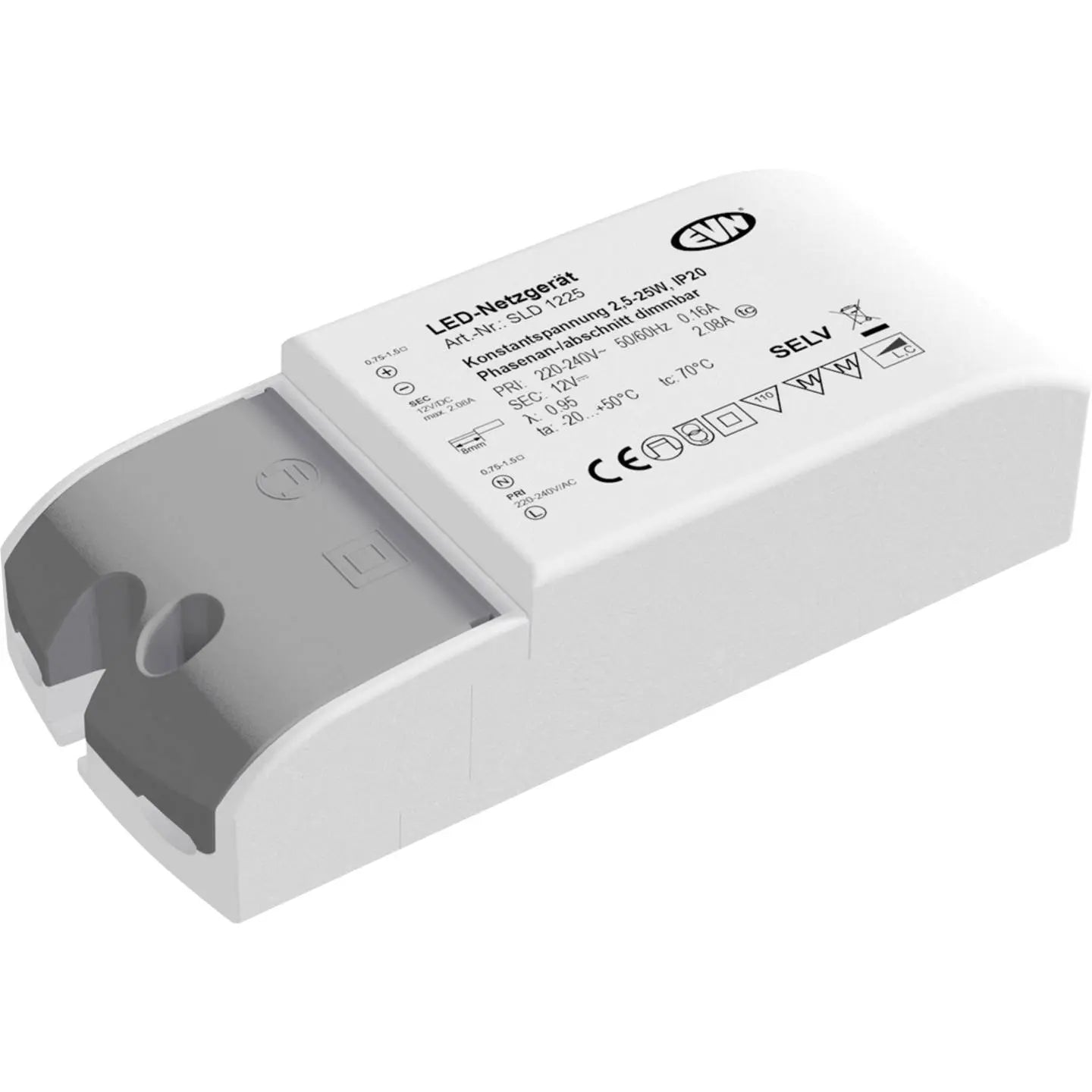 B-Ware Evn Led Trafo Netzteil Transformator Konstantspannung 12 V Dc Dimmbar Sld1225