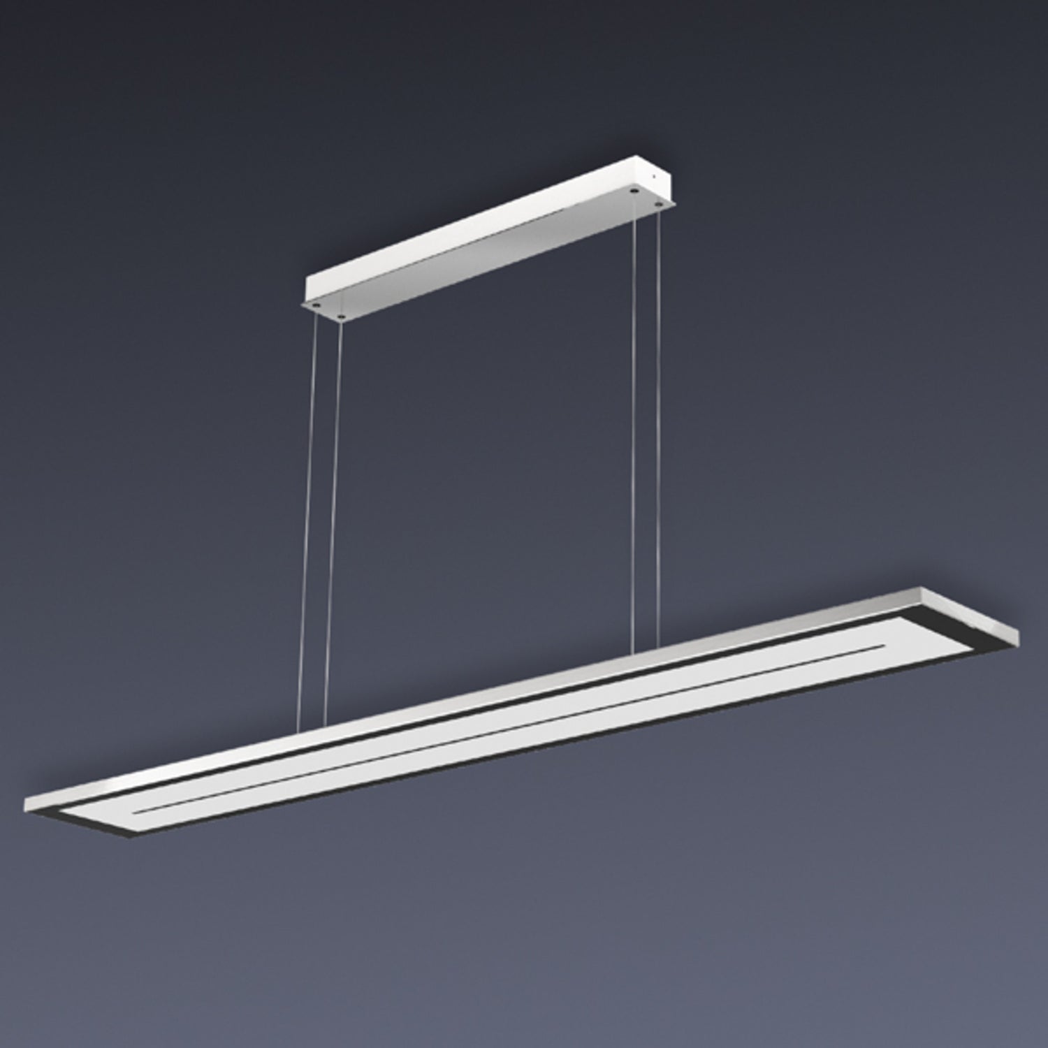 B-Ware Evotec Pendelleuchte Hängeleuchte Led Zen Nickel Schwarz Dimmbar Siehe Text/Foto