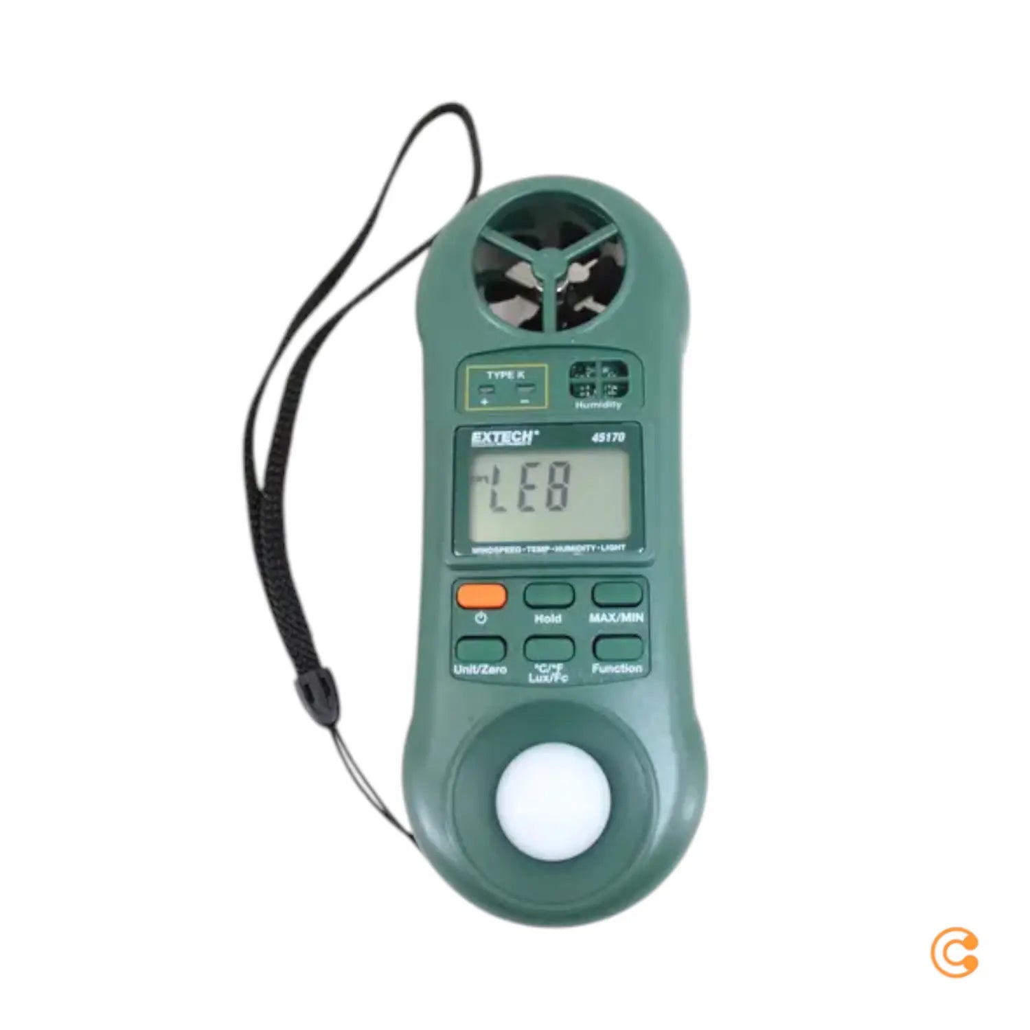 C-Ware Extech Temperatur Messgerät Thermometer Umweltmessgerät 4in1 Siehe Text/Foto