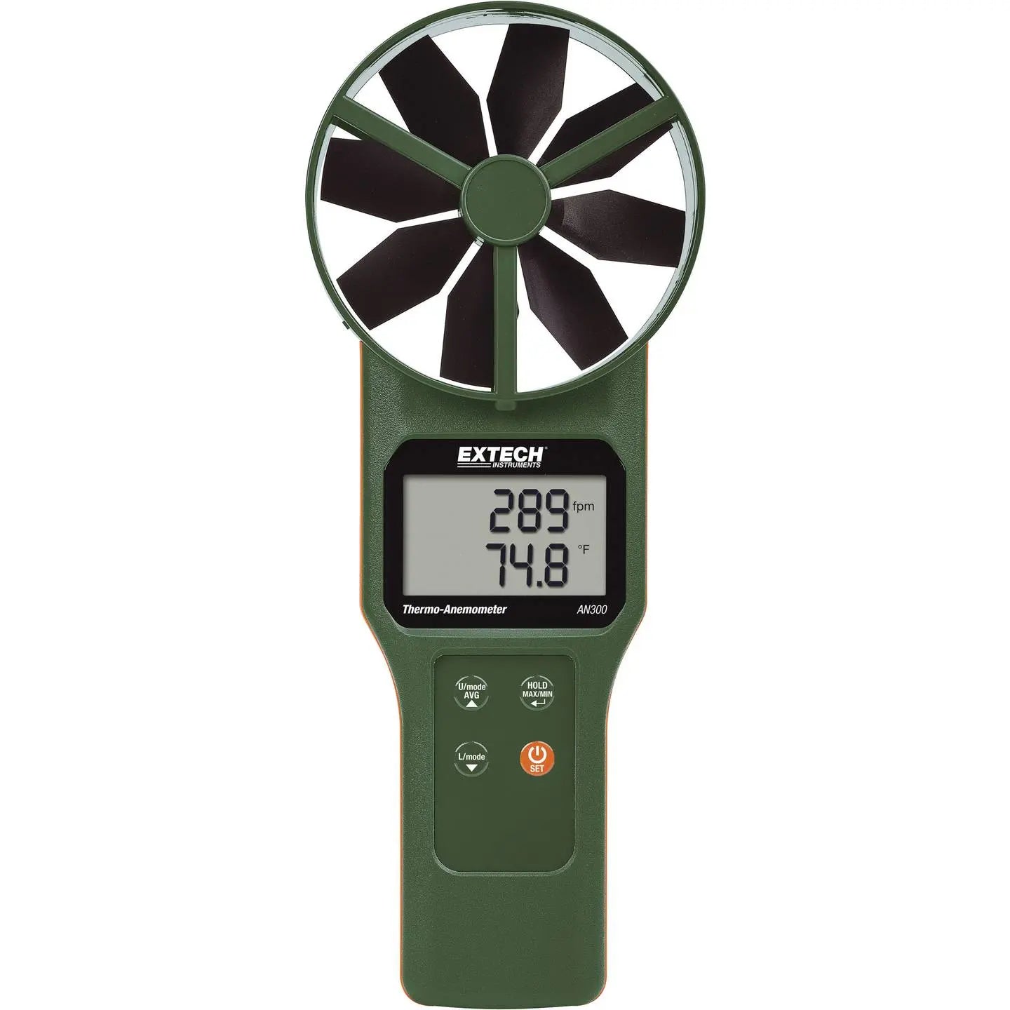 B-Ware Extech Anemometer Luftgeschwindigkeitsmesser An300 Thermoanemometer Werkstandard