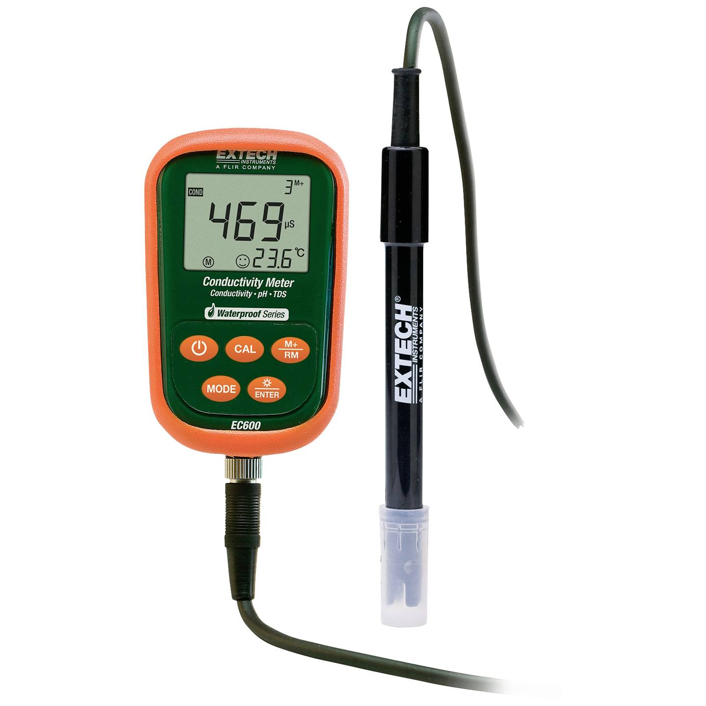 B-Ware Extech Messgerät Kit P H Meter Leitfähigkeit Temperatur Wasserlabor Vollständig
