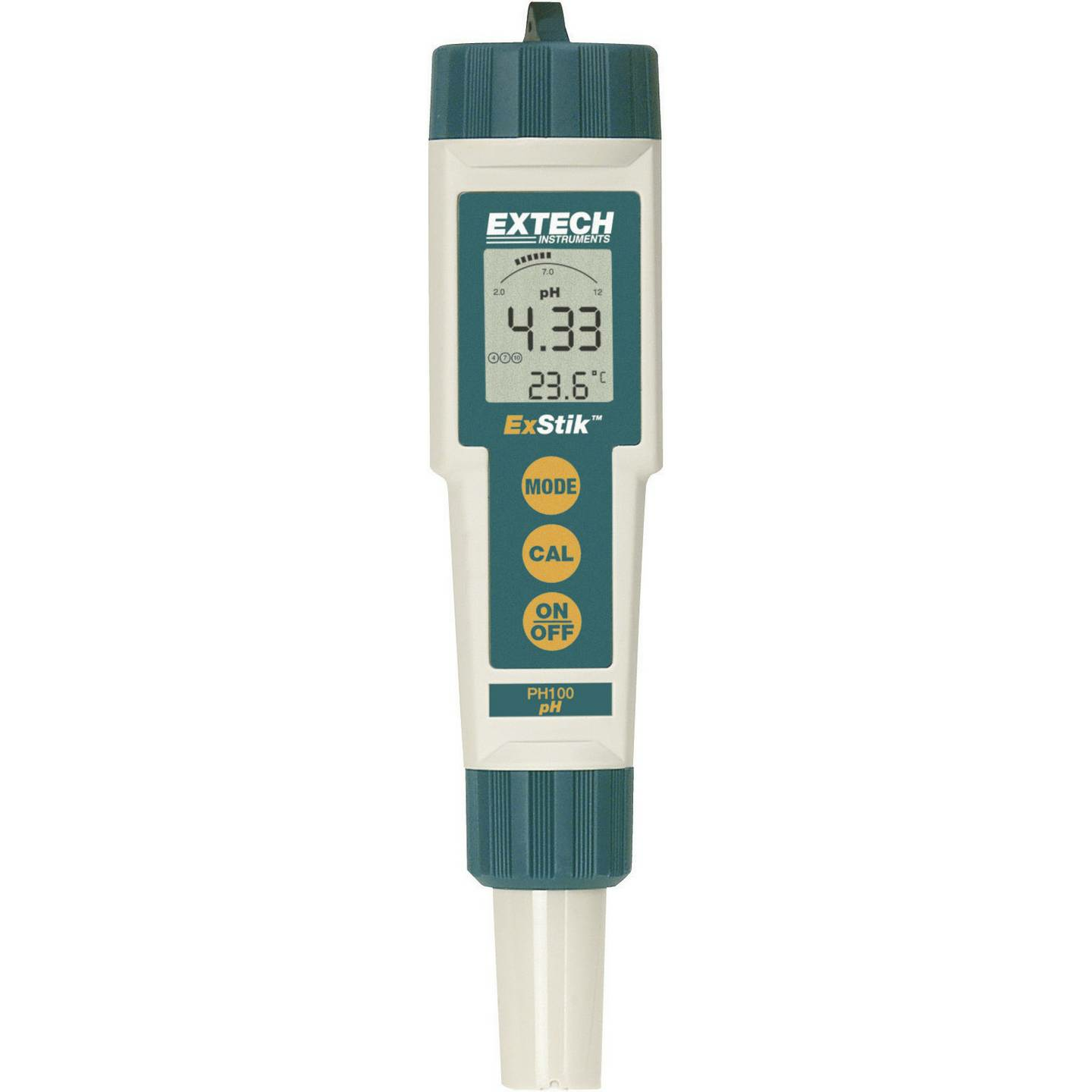 B-Ware Extech P H Messgerät Ph100 P H Wert 0 14 P H Kalibriert Werksstandard Wasserme750