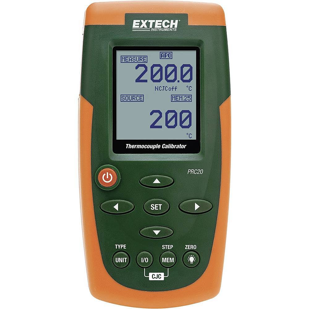 B-Ware Extech Prc20 Kalibrator Temperatur 6x Mignon Batterie Aa Netzteil Koffer