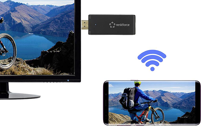 B-Ware Renkforce Renk Cast 3 Hdmi Streaming Stick Air Play Miracast Dlna Externe Ante330